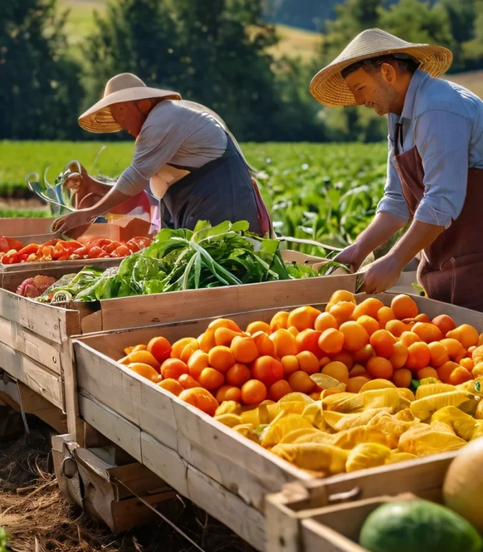 Organic farms avoid toxic inputs, improve soil health, grow clean, sustainable food that supports nature.